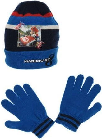 Super Mario Mütze und Handschuhe