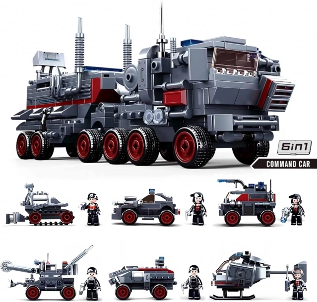 Sluban Space War Kommandofahrzeug – eigenständiger Bausatzteil