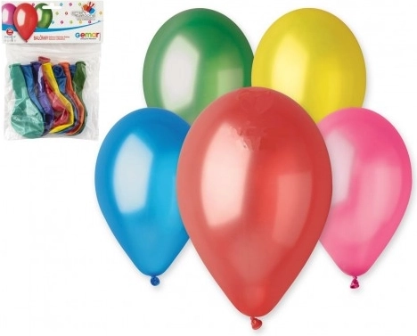 Aufblasbare Ballons 10 cm - 10 Stk., Karneval
