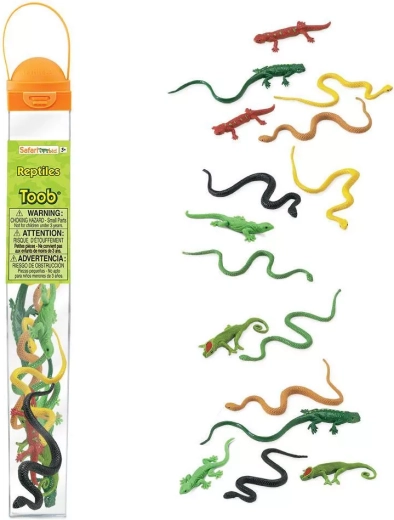 Safari Ltd. Toobs Tube Reptilien – Reptilienfiguren - 1 Stück