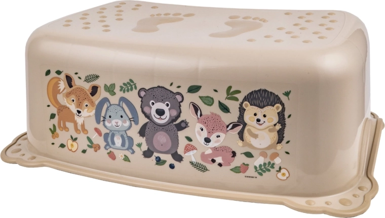 Maltex rutschfester Tritthocker The Nature Buddies Fuchs beige