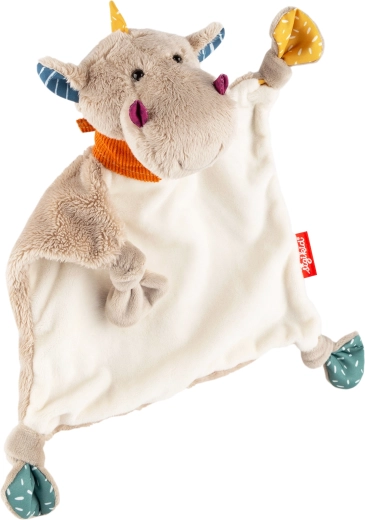 Sigikid Schmusetuch Drache – Plüsch-Kuscheltuch für Babys