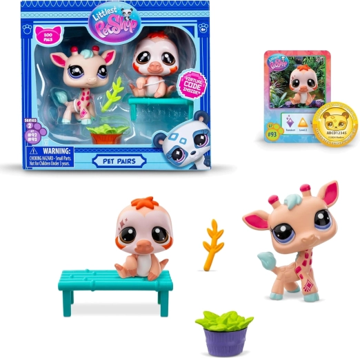 Hasbro Littlest Pet Shop Pet Zoo Set aus Figuren und Zubehör