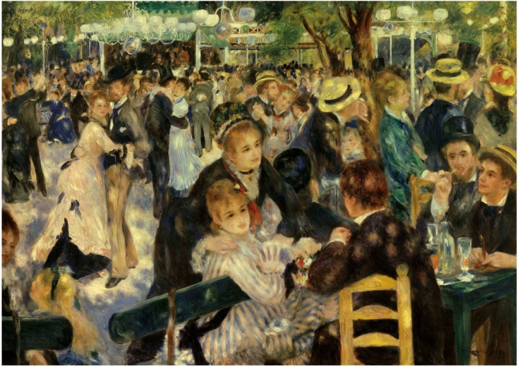 Puzzle Tanz im Moulin de la Galette 3000 Teile