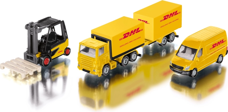Geschenkset DHL Logistik – Fahrzeuge - 1 Stück