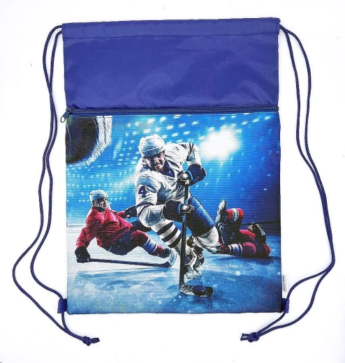 Beutel für Hausschuhe CONCORDE Eishockey, blau