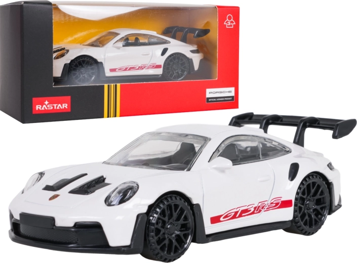 Metallmodell Porsche 911 GT3 RS RASTAR im Maßstab 1:43, rot