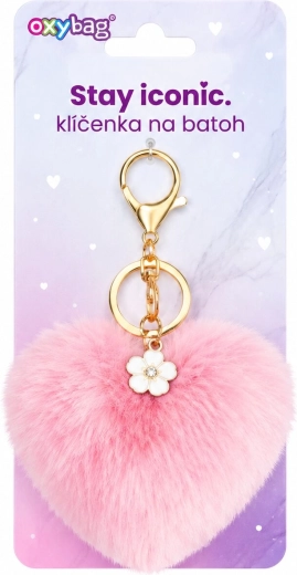 Oxybag Fashion-Schlüsselanhänger rosa Herz