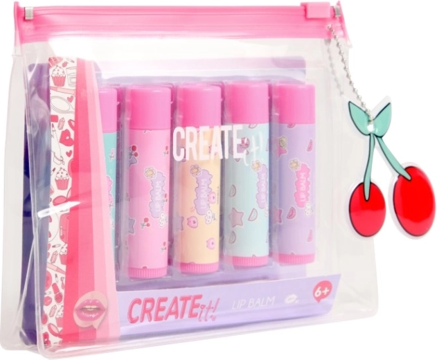 Praktisches transparentes Reißverschlussetui