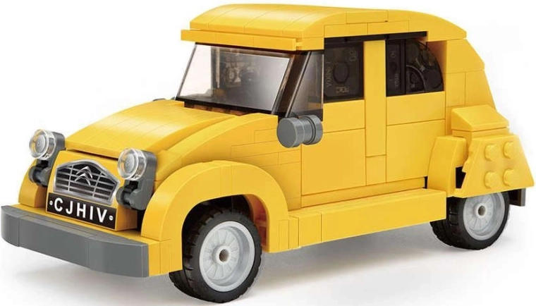 Klassischer Citroen 2CV im Maßstab 1:24
