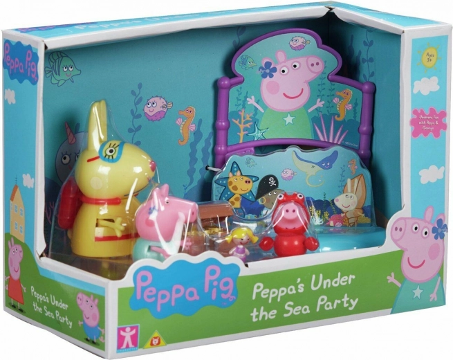 Peppa Wutz – Unterwasserwelt: Set mit 3 Figuren und Zubehör