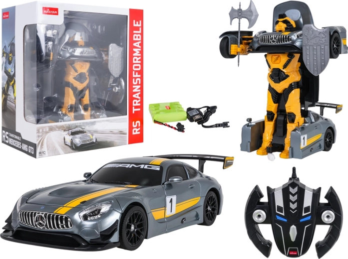 Ferngesteuertes Auto und Roboter 2-in-1 Mercedes-AMG GT3 RASTAR