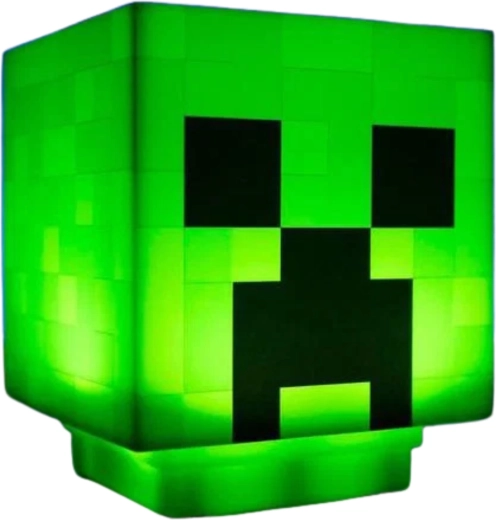 Kinderlampe Minecraft Creeper mit Sound