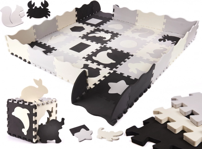 Kontrast Puzzle Schaumstoffmatte für Kinder