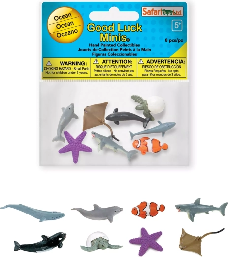 Safari Ltd. Ozean Good Luck Minis Funpack (8 Figuren)