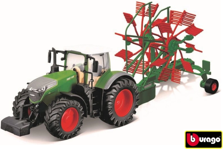 Fendt 1050 Vario mit Heuwender 10 cm