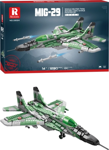 Bausatz des Kampfjets MiG-29 (1290 Teile)
