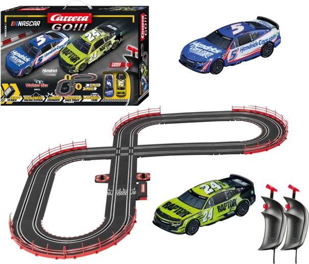 Carrera GO!!! NASCAR Watkins Glen Duel Rennbahn 3,6 m