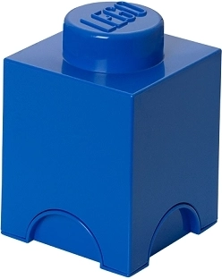 LEGO Aufbewahrungsbox 1 blau - 1 Stück