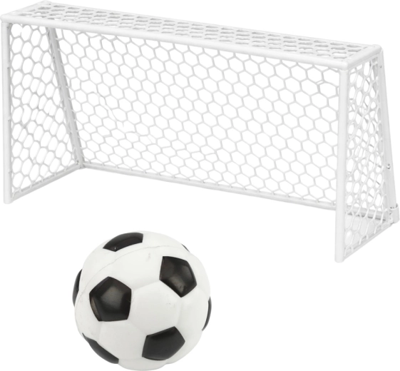 Fußball überall: Mini-Tor und Ball im Set