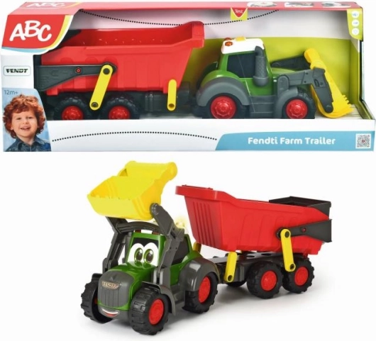 Interaktiver Traktor mit Anhänger und Musikbox Dickie Toys Fendti