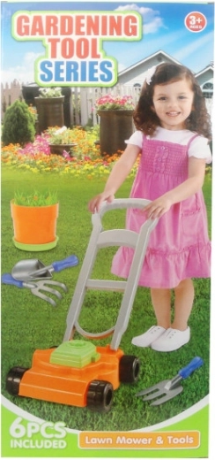 Gartenset mit Rasenmäher und Zubehör für Kinder