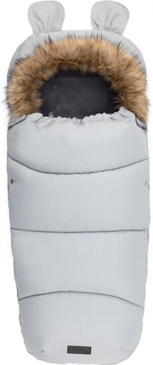 Winterfußsack für Baby MoMi grau
