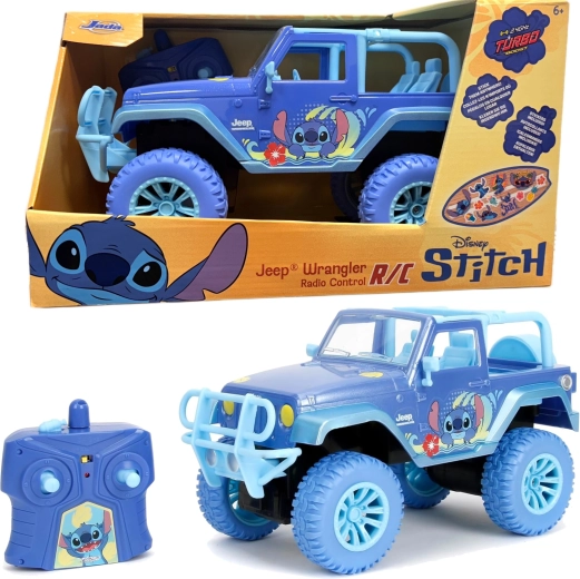 Disney Stitch RC Jeep Wrangler 1:16 von Jada Toys