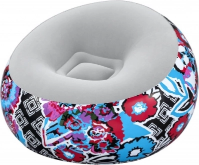 Bestway aufblasbarer Sessel mit Blumenmuster