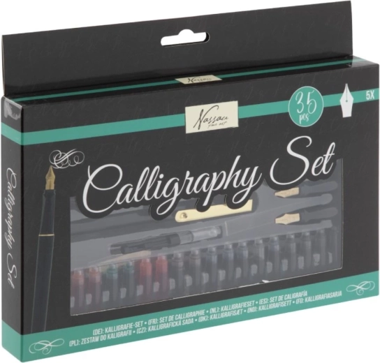 Kalligrafie-Set NASSAU 35 Stk.