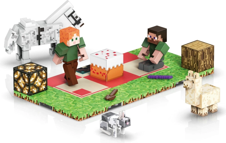 Magnet World 3D-Magnetbausatz Picknick, 44 Teile