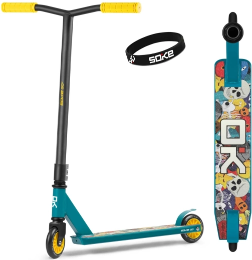 Freestyle-Scooter Soke Go! gelb-blau