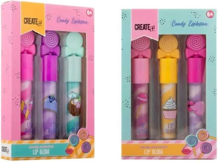 Create It! Candy Lipgloss-Set (3 Stk.)