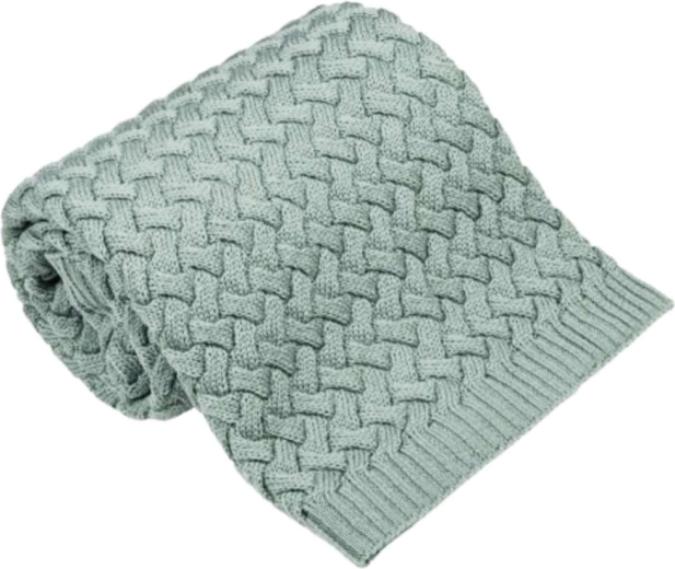 NANNA Merino-Decke Fluffy Sage