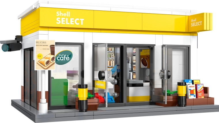 Realistisches Erscheinungsbild mit SHELL Select Branding