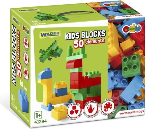 Konstruktionsspiel Kids Blocks 50 Teile