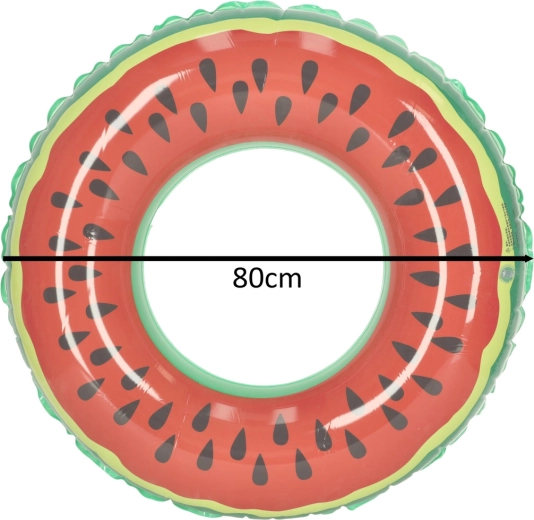 Aufblasbarer Melonen-Schwimmring 80 cm – 80 cm