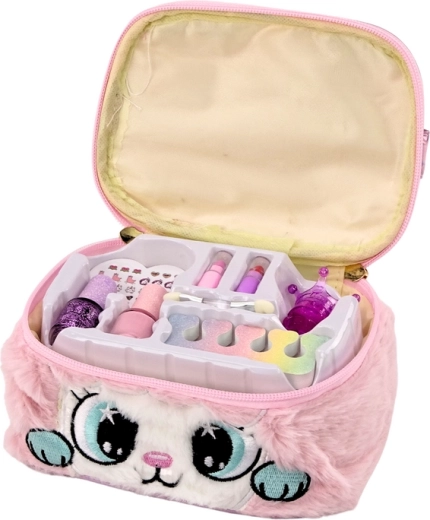 Weiches Täschchen mit Katzenmotiv