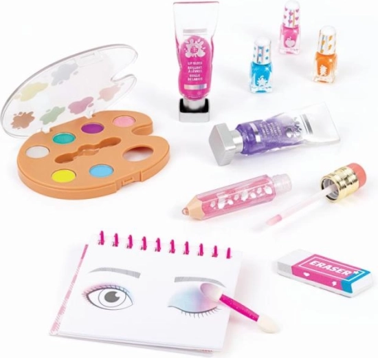 Lidschatten-Palette wie vom Künstler