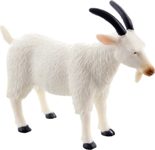 Plastikziegenfigur – realistisches Modell für Kinder