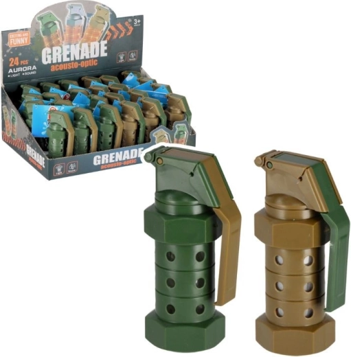Spielzeug – Militärgranate mit Licht und Sound