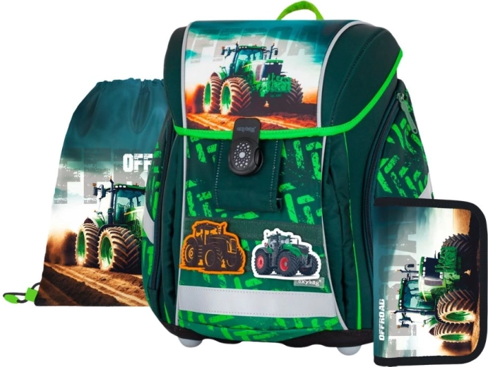 Schulset 3-tlg. Premium Light mit Traktor-Motiv OXYBAG