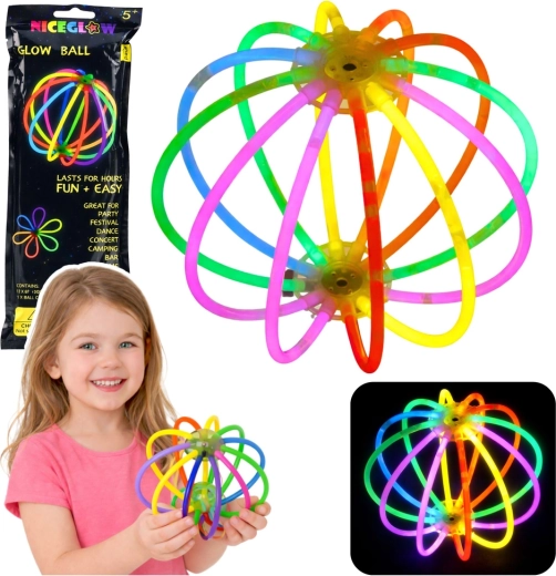 Leuchtender fluoreszierender Ball Glow Stick – 12 Stäbe