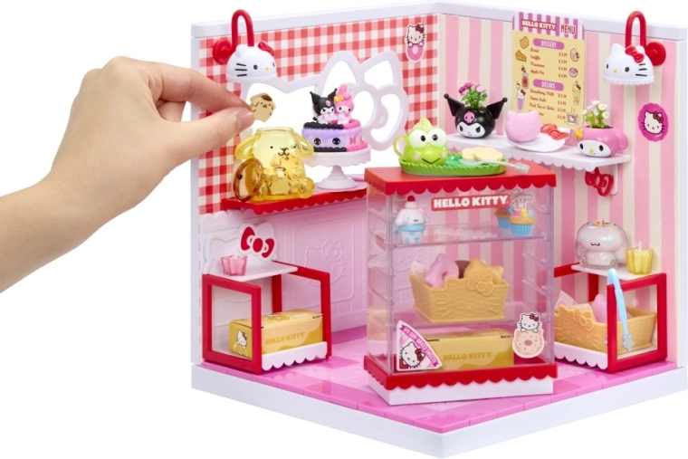 Miniwelt im Hello-Kitty-Stil