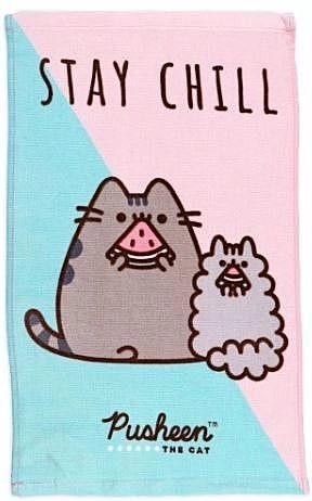 Pusheen-Handtuch 30 × 50 cm - 1 Stück