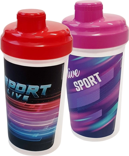 Shaker und Sportflasche 500 ml NEW SPORTLIFE