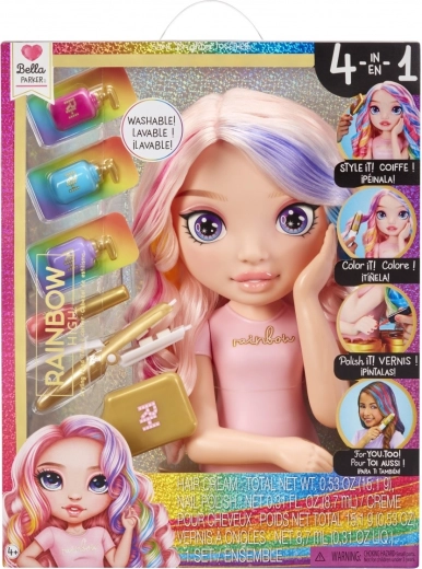 Stylingkopf RAINBOW HIGH Bella 4-in-1