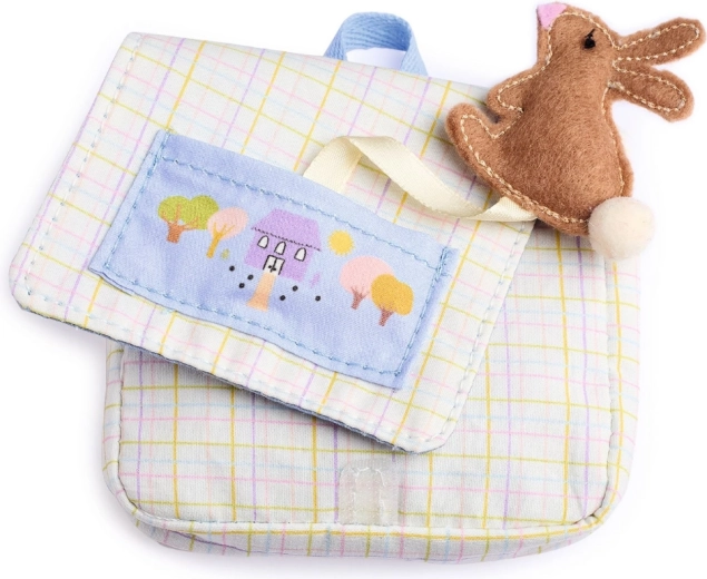 Niedliches Design mit Täschchen und Häschen