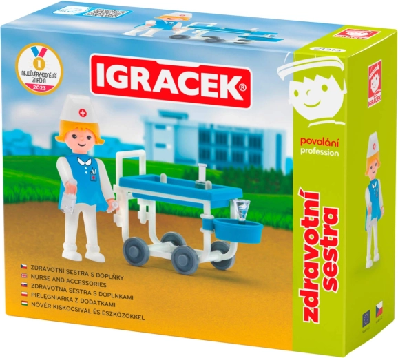 Efko Igráček Krankenschwester – Figur mit Zubehör