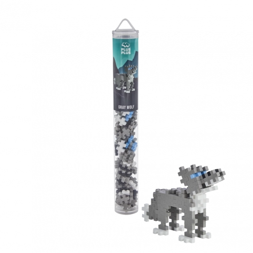 Plus-Plus Röhre – Wolf (100 Stk)